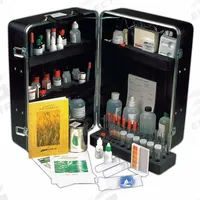 LAMOTTE Soil Fertility Testing Kit: 3.8 pH Measurable pH - Min, 9.6 pH Measurable pH - Max (MPN 5010-01). Key specifications — Brand: LAMOTTE; Product Type: Soil Fertility Test Kit.