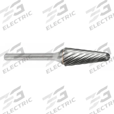 SGS PRO Carbide Bur: Ball-Nosed Cone, SL-2, Inox Cut, 5/16" x 7/8" Head - Inox-Cut Ball-Nosed Cone Burs
