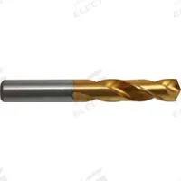 CHICAGO-LATROBE Screw Machine Drill Bit: 1/2", 135° Split Point, TiN-Coated Cobalt (MPN 51829). Key specifications — attr1233209: 0.5000.