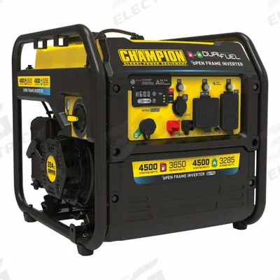 CHAMPION POWER EQUIPMENT Portable Generator: Inverter, Gasoline/Propane, 3,650 W Running - Inverter Generators