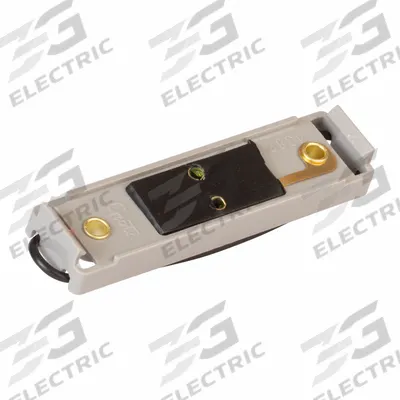 GROTE Low Profile Mounting Bracket: Polycarbonate, 4 1/8 in Lg, 5/16 in Ht - Vehicle Light Mounts & Brackets