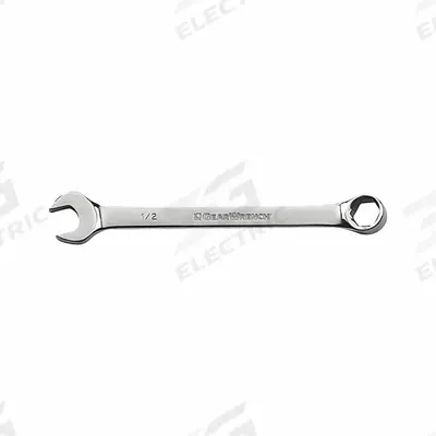 GEARWRENCH Combination Wrenches: Alloy Steel, Full Polish Chrome, 8 mm Head Size - Metric 6-Point Combination Wrenches