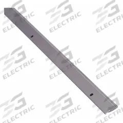 NATIONAL GUARD Door Weatherstripping: Flat Insert, 7 ft Lg, 1 in Wd, 1 1/16 in Ht (MPN 134SA-84). Key specifications — Insert Material: Silicone; Flange Material: Aluminum; Brand: NATIONAL GUARD.