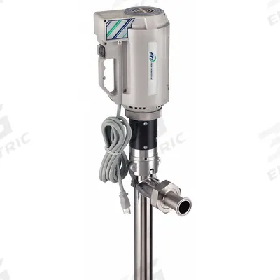 FINISH THOMPSON Electric Drum Pump: 115 V AC, Pump with Spout, 300 ft Max. Head - Sanitary Progressive Cavity Electric Drum Pumps