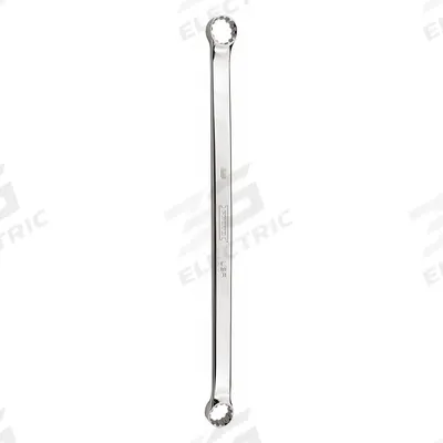 PROTO Double Box Wrench: Alloy Steel, Chrome, 3/4 in_11/16 in Head Size - SAE, Double End, 12-Point, Box End Wrenches