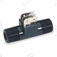 GEMS SENSORS Flow Rate Sensor: Turbine, 3/8 in NPT, 3/8 in Connection Size, NPT, 0.26 gpm – 2.7 gpm (MPN FT-110, 173932). Key specifications — Accuracy %: +/-3%; Brand: GEMS SENSORS; Termination: Spade Terminals.
