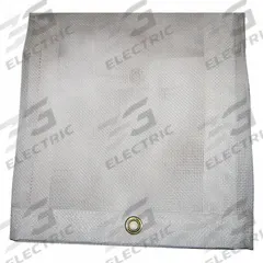MAURITZON Tarp: 7.67 ft Lg, 5.67 ft Wd, Std Duty, 5 mil, Vinyl, White, 10 oz/sq yd, PVC Coated (MPN MBT-12-01-0608). Key specifications — Color: White; Brand: MAURITZON; Fabric Coating: PVC Coated.