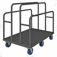 APPROVED VENDOR Panel Truck: 3,600 lb, Gray, 48 in L x 30 in W x 45 in H Deck, 9 1/8 in Deck Ht (MPN PM6W-3048-6PU-95). Key specifications — Color: Gray; Caster/Wheel Configuration: (4) Swivel; Brand: APPROVED VENDOR.