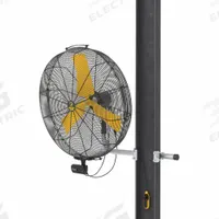 BIG ASS FANS Mounted Fan: 36 1/2 in Blade Dia, 100 to 120V AC, 2/3 hp Motor HP, Wall Mount, Bracket (MPN F-AE1-3601L14S34V56). Key specifications — Brand: BIG ASS FANS; Voltage: 100 to 120V AC; Number of Speeds: Variable; Fan Mounting Location: Wall; Oscillation: Non-Oscillating; Mounting Type: Bracket.