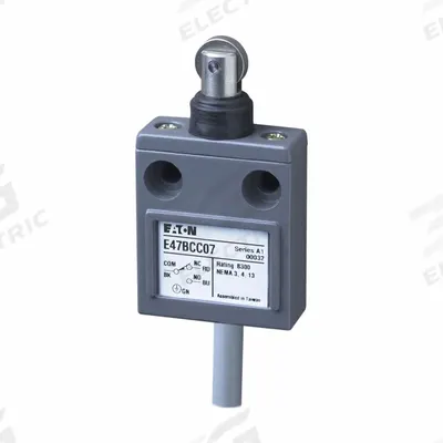 EATON Limit Switch: Roller Plunger, Metallic, Momentary - Top-Mount Roller-Plunger Limit Switches