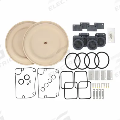 ARO Fluid End Repair Kit: Fluid End Repair Kit, 637310-AA, Santoprene - ARO Fluid-End Repair Kits