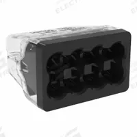 IDEAL Push-In Wire Connector: In-Sure™ Series, 8 Port, 20 AWG – 12 AWG Solid Wire Size Range, 20 A (MPN 30-1090J). Key specifications — Series: In-Sure™; Manufacturer Part Number: 30-1090J; Brand: IDEAL.