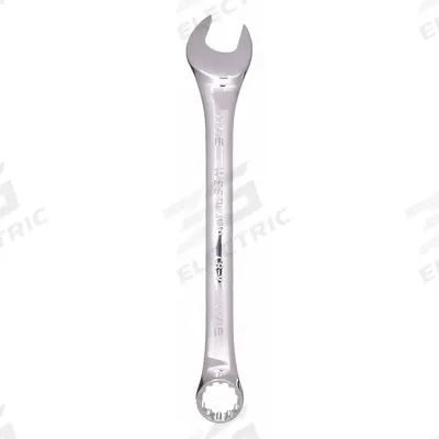 WESTWARD Combination Wrench: Alloy Steel, Chrome, 11/16 in Head Size, 8 3/4 in Overall Lg - SAE Spline Combination Wrenches