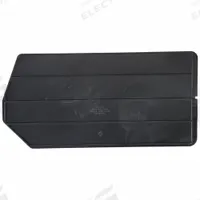 AKRO-MILS Bin Divider: 14 1/2 in x 8 3/4 in, Not Electrostatic Discharge Conductive, Black (MPN 402655KY89). Key specifications — Compatible Manufacturer Model Number: 30265; Brand: AKRO-MILS.