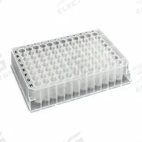 MTC BIO Deep-Well Well Plate: Non-Sterile, 96 Wells, 1.1 mL, 8.45 mm Dia, RNase/DNase Free, Round (MPN D3096-23). Key specifications — Brand: MTC BIO; Body Color: Colorless; RNase/DNase Free: Yes; Well Shape: Round; Material: Polypropylene.