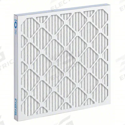 GRAINGER Pleated Air Filter: 20 in x 24 in x 4 in, MERV 9 - MERV 9 Pleated Air Filters