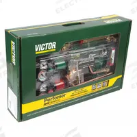VICTOR Gas Welding Outfit: Acetylene, CGA 510 (MPN 0384-2125). Key specifications — Regulator CGA Number (Fuel): CGA 510; Manufacturer Part Number: 0384-2125; Brand: VICTOR.