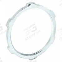 LockNut for Threaded RMC/IMC: 2 in Trade Size, Steel, Zinc Plated, IMC/RMC (MPN 1008). Key specifications — For Conduit Type: IMC; Insulated: No; Brand: RACO.