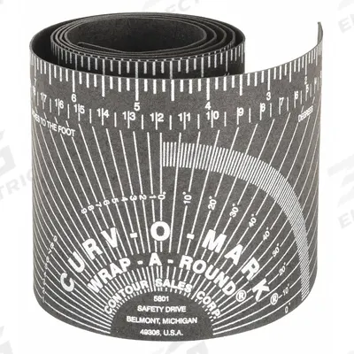 JACKSON SAFETY Wrap-a-Round Tape Measure: For 3 in to 6 in Pipe (MPN 14752) - Wrap-Around Tape Measures