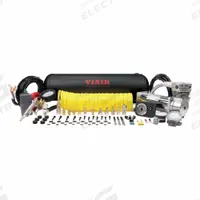 VIAIR CORPORATION Portable Air Compressor: Oil Free, 2.5 gal, Horizontal, 0.37 hp, 1.13 cfm @ 90 psi (MPN 20001). Key specifications — attr48686: Oil Free; attr48685: 12V DC; attr48689: 0.51 cfm @ 200 psi; attr48678: 23.0 A; attr48688: Air Tank; attr48671: VIAIR CORPORATION; attr124308: Standard (75 dBA or more).