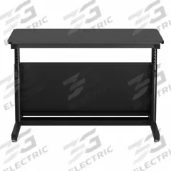 VERSADESK Standing Desk: Black, Wood, 48 in Overall Wd, 24 in Overall Dp, 36 in Max Desktop Ht (MPN CTL4824-BB). Key specifications — Frame Color: Black; Frame Material: Laminate; Brand: VERSADESK; Desktop Color: Black; Desktop Material: Wood.