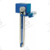 ABANAKI Oil Skimmer: Belt, 1 gph, 18 in Reach, Polymer Housing (MPN SLB-18). Key specifications — attr1087869: Elastomer; attr1087871: ABANAKI; attr1087880: Polymer; attr1087881: Fan-Cooled Motor; attr1087883: No Timer Available.