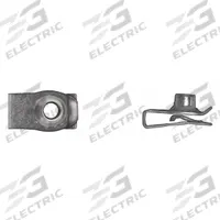 DISCO Blk Short Extruded U Nuts 1/4"-20 Screw: 2969PK50