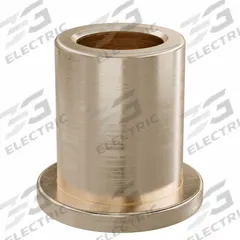 Flanged Sleeve Bearing: Bronze, SAE 841, 6 mm Bore, 9 mm OD, 12 mm Lg, -35°F to 300°F, 10 PK (MPN FFM0609-12B). Key specifications — System of Measurement: Metric; Material Grade: SAE 841; Flange Type: Flanged; Brand: OILITE.