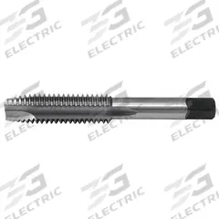 CLE-LINE Spiral Point Tap: #10-24 UNC, H3 / 2B, 2 Flute, Plug Chamfer, High Speed Steel (MPN C62155)