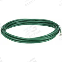 CHAINFLEX Control Cable: 20 AWG, 7 Conductors, Order by the Foot, PVC Jacket, 600 V (MPN CF6-05-07). Key specifications — Conductor Material: Copper; Conductor Configuration: Single; Minimum Bend Radius Factor - Fixed: 4 x OD; Minimum Bend Radius Factor - Flexible: 5 x OD; Includes Ground: Yes; Minimum Bend Radius Factor - E-Chain: 6.8 x OD; Resistance Properties: Heat Resistant; Standards: CE.