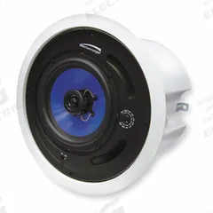 SPECO TECHNOLOGIES Speaker: Powered, 2-Way, 8 ohm Impedance, 6 in Overall Ht, SP5MAT. Key specifications — For Location: Indoor; Power Style: Powered.