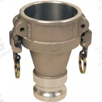 Cam and Groove Adapter: 100 psi Max. Working Pressure @ 70 F, 6 5/8 in Overall Lg, Nitrile (MPN ADA3020EZ). Key specifications — Fitting Type: Female Coupler x Male Adapter; Gasket Material: Nitrile; Brand: DIXON VALVE & COUPLING.