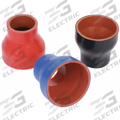 FLEXTECH Hose Reducer: 3 in_4 in Hose Inside Dia., 3 in Hose Lg, Blue, Silicone - Silicone SAE J20 Heater Hose Reducers