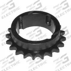 TRITAN Bushed Roller Chain Sprocket: For 100 Chain, 21 Teeth, 8.387 in Pitch Dia, Steel (MPN 100BTL21H). Key specifications — Brand: TRITAN; Required Bushing Series: 2517.