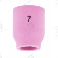 LINCOLN ELECTRIC Nozzle: Alumina, No. 7, Std, 53N61 (MPN KP4757-7). Key specifications — Reference Number: 53N61; Brand: LINCOLN ELECTRIC.