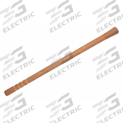 KEN-TOOL Replacement Handle: Repl Handle, Wood, 30 in Overall Lg, 2 in Overall Ht - Bead Breakers
