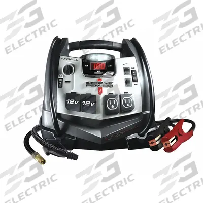 SCHUMACHER ELECTRIC Battery Jump Starter: Boosting, For 12 V DC Battery Volt, 0.3 A @ 12V - Handheld Power & Jump Starters