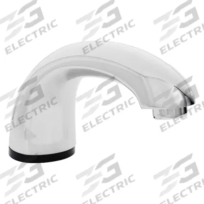 RUBBERMAID COMMERCIAL PRODUCTS Bathroom Sensor Faucet: Milano Auto Faucet, Brass - Single-Post Sensor Bathroom Faucets