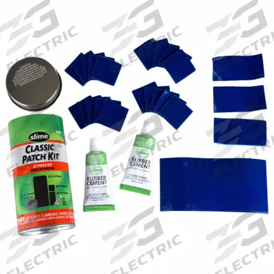 SLIME Rubber Patch Kit: Tire Repair Kit - Tire Patching Kits
