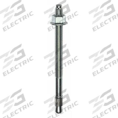 MKT FASTENING Wedge Anchor: 6 in Overall Lg, 7/8 in Dia, 7/8"-9 Thread Size, Stainless Steel - 316 Stainless Steel Wedge Anchors