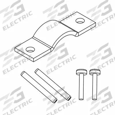 ANDERSON POWER PRODUCTS Cable Clamp: 115G2, For Powerpole Pak Series - Anderson Power Connector Hardware & Accessories