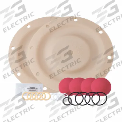 ARO Fluid End Repair Kit: Fluid End Repair Kit, 637124-89, Hytrel - ARO Fluid-End Repair Kits