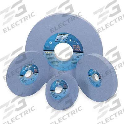 NORTON Straight Grinding Wheel: Type 1, 14" x 1" x 5" - Cool-Cutting Grinding Wheels for All Metals