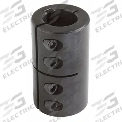 DAYTON Rigid Shaft Coupling: 3/4 in Bore Dia 1, 3/4 in Bore Dia 2, Round Keyed, For Keyed Shaft Type (MPN 3ZN59). Key specifications — attr870078: DAYTON.