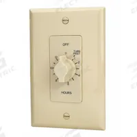 TORK Spring-Wound Timer: 12 hr Max, 30 min Min, SPDT, 125V AC, No Wall Plate Included, Ivory (MPN A512H). Key specifications — Brand: TORK; Includes Hold: No Hold Included.