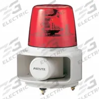 PATLITE Audible Alarms: 24V DC, 10 1/4 in Overall Lg, 6 3/8 in Overall Dia, Incandescent, RT-24VF-R. Key specifications — Features: The "Test Mode" can Check the Volume Level; Manufacturer Part Number: RT-24VF-R; Brand: PATLITE; Connection Type: Wire Leads; Mounting Location: Wall Mount; Operating Voltage: 24V DC.