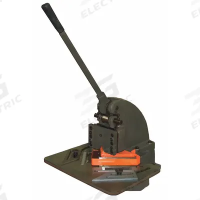 Dayton Manual Metal Stock Notcher: 90°, 6 in Notch Dp, 6 in Notch Lg - Machining