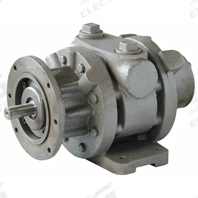 SPEEDAIRE Air Motor: 9.5 hp, 290 in-lb Torque, 2,000 RPM, 275 cfm, Flange/Foot, 1 1/4 in NPT - Rotary Vane Air Motors