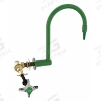 INSTOCK Fume Hood Fitting: Cold Water Fitting, 2 3/4 in Overall Wd, 20 in Overall Lg, Brass (MPN GRL3185W-9RS). Key specifications — Manufacturer Part Number: GRL3185W-9RS; Compatible with Manufacturer Model Number: GRF-350-48G7-2; Material: Brass; Brand: INSTOCK; Product Type: Cold Water Fitting.