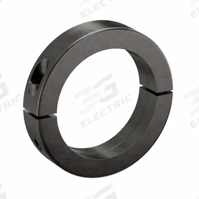 RULAND MANUFACTURING Shaft Collar: 2-Piece, Metric, Round, Clamp On, 110 mm Bore Dia - Heavy-Duty Shaft Collars